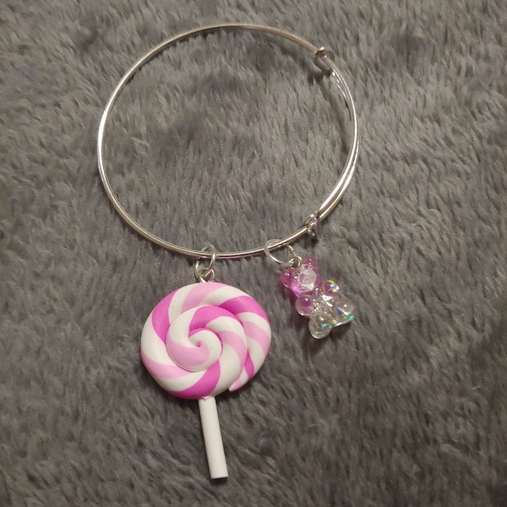 Lollipop Gummy Bear Bracelet